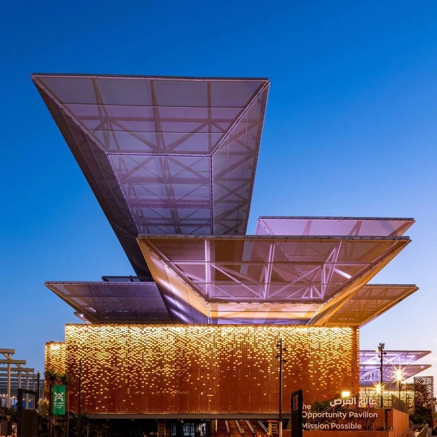 معمار پاویون فرصت در اکسپو دبی